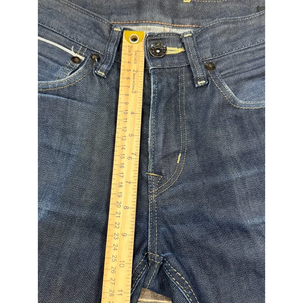 Edwin SEN Skinny Black Japan Selvedge  Blue Raw State ES505S Size 28 By 33